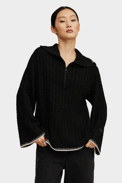 UGG  Rylynn Quarter-Zip Sweater