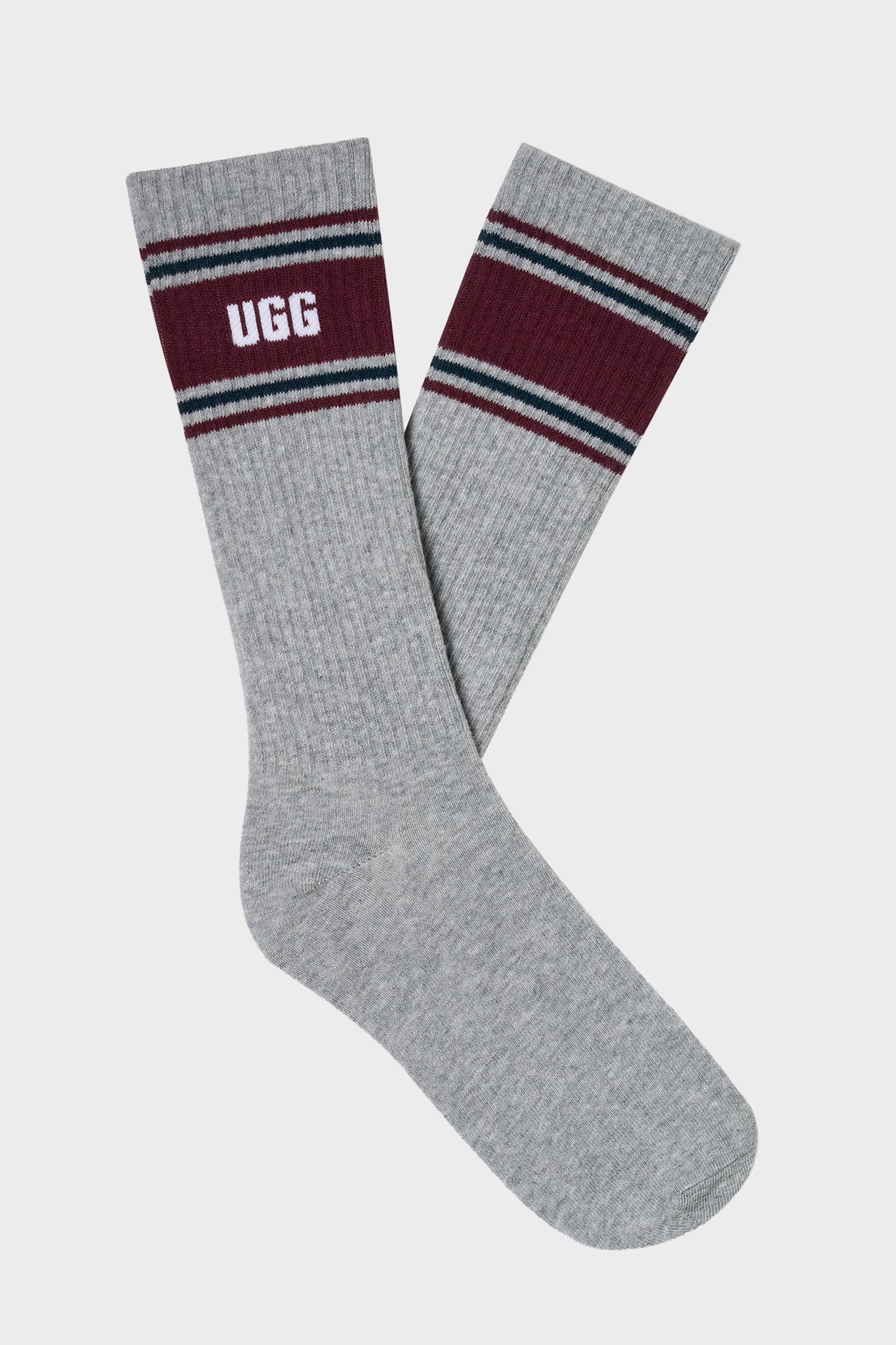 UGG Socks - Men's Josias Varsity Crew Socks - 2 Pack