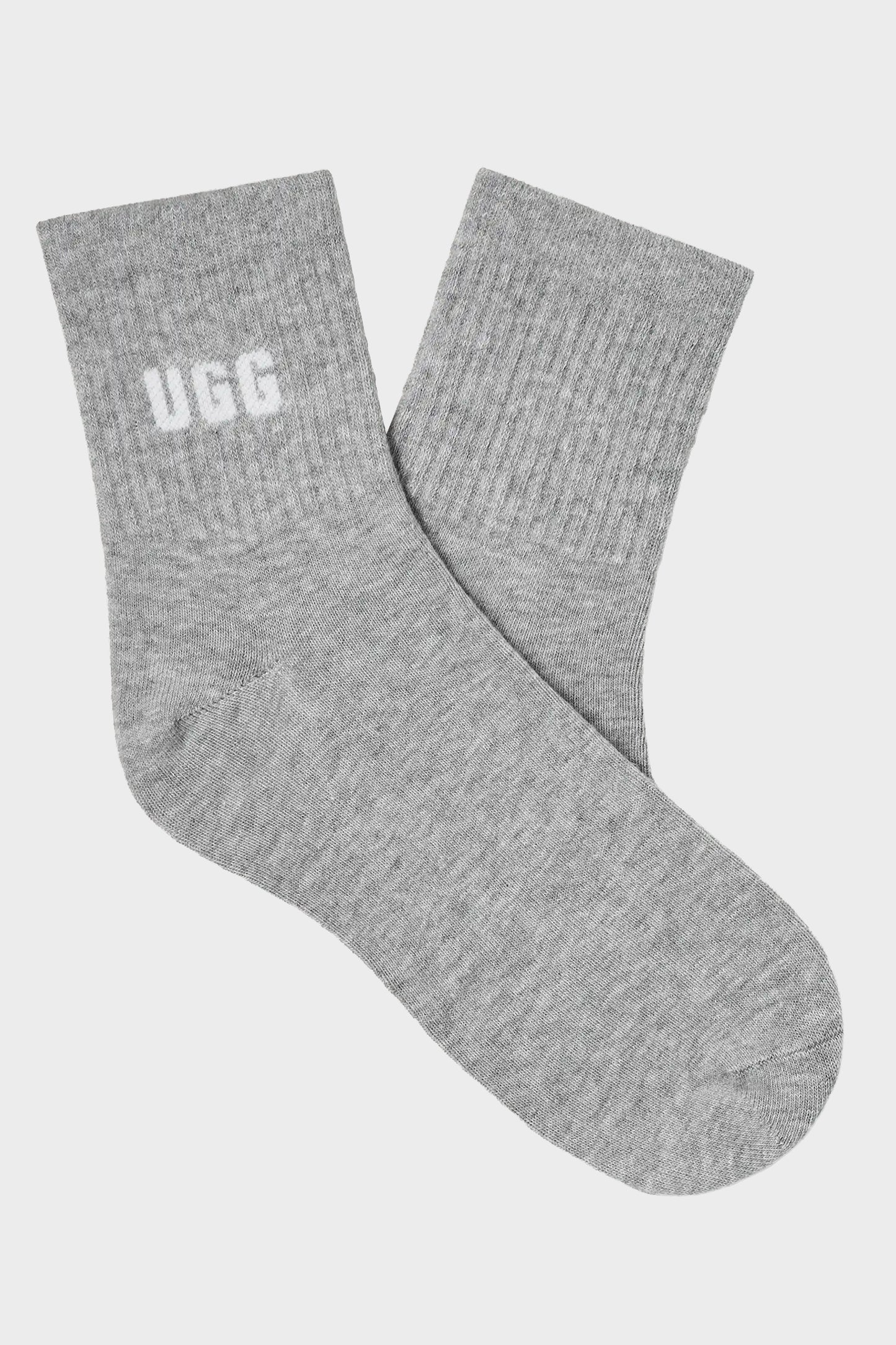 UGG Socks - Women's Quinlin Logo Quarter Sock - 3 Pack