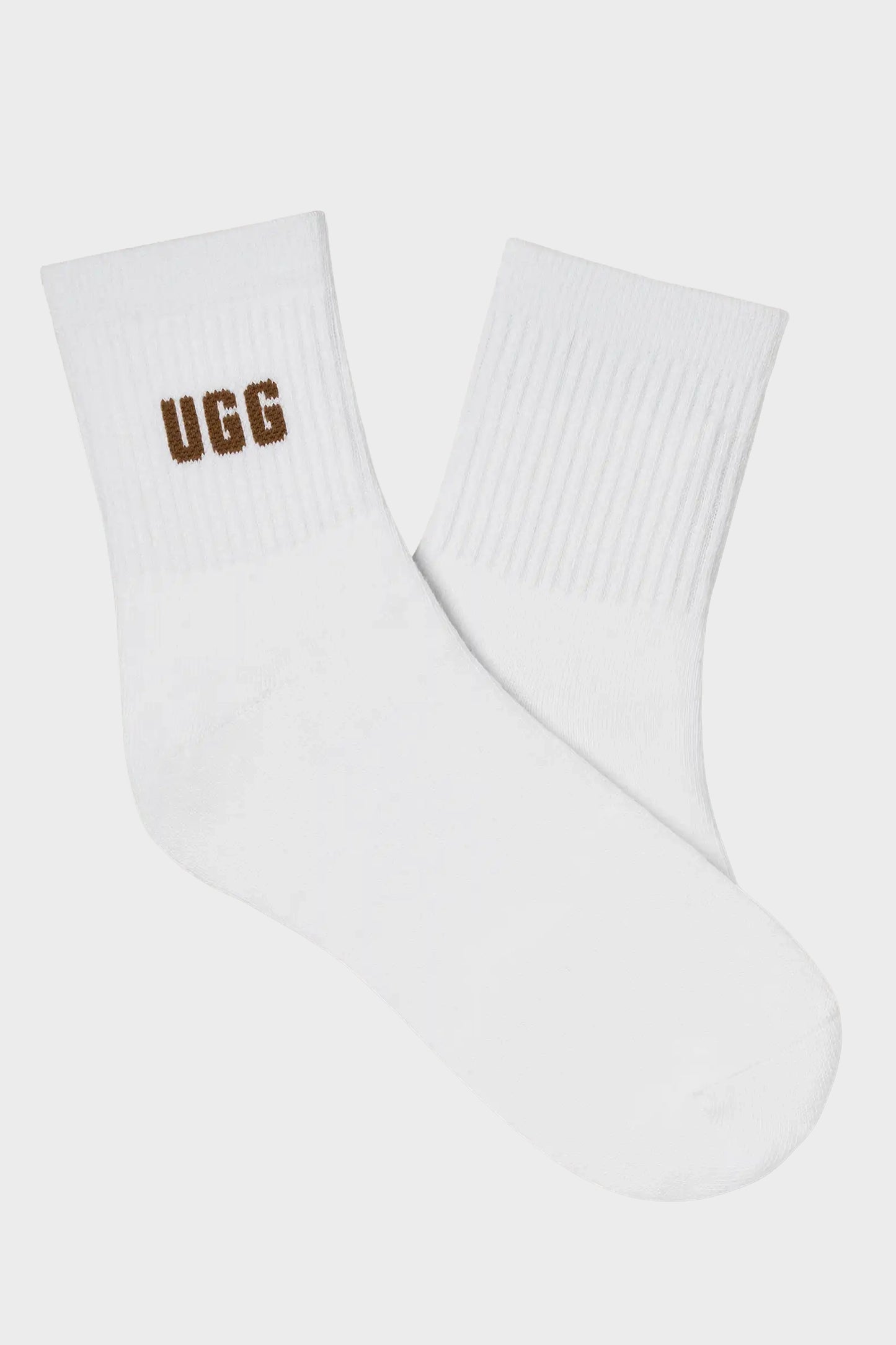 UGG Socks - Women's Quinlin Logo Quarter Sock - 3 Pack