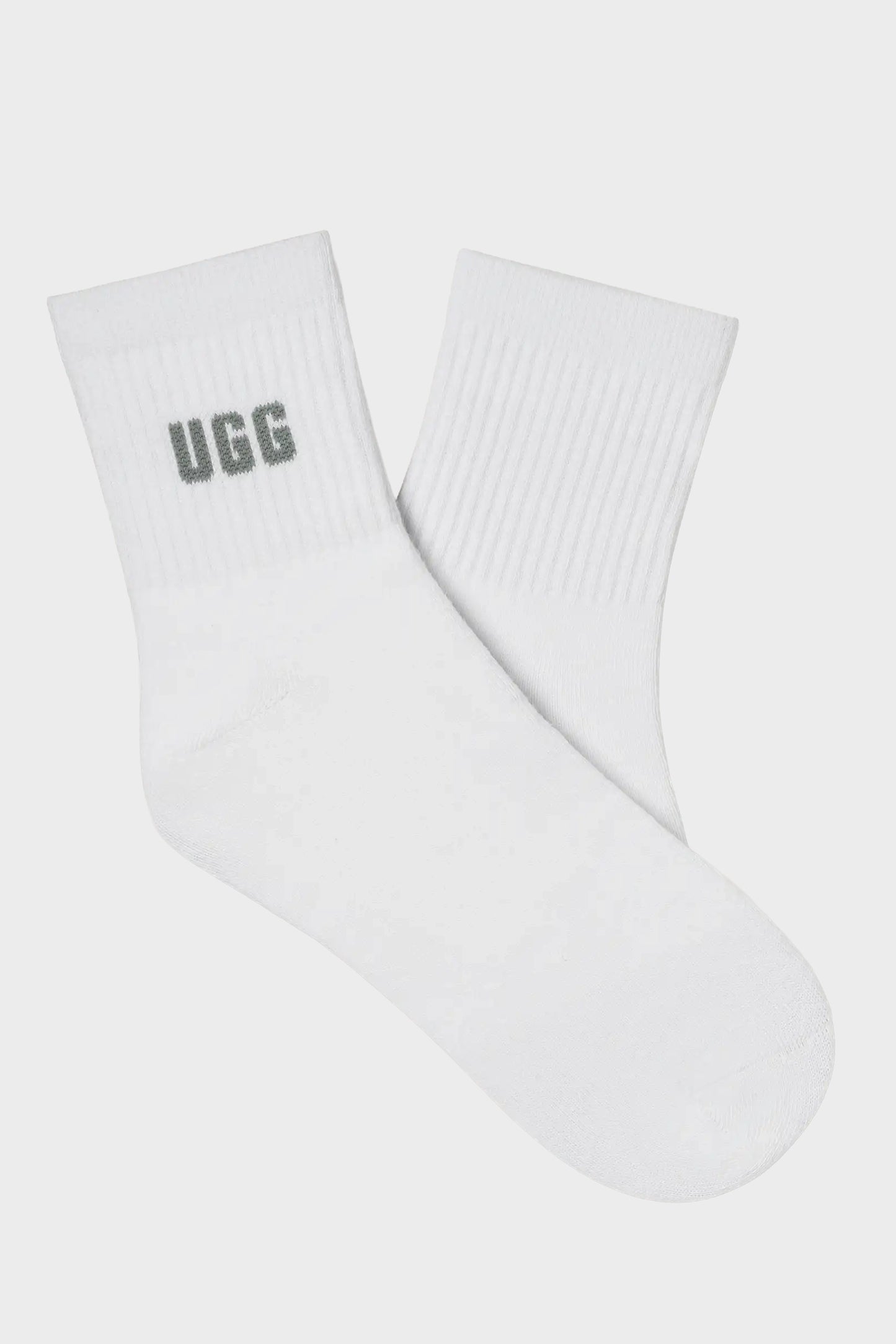 UGG Socks - Women's Quinlin Logo Quarter Sock - 3 Pack