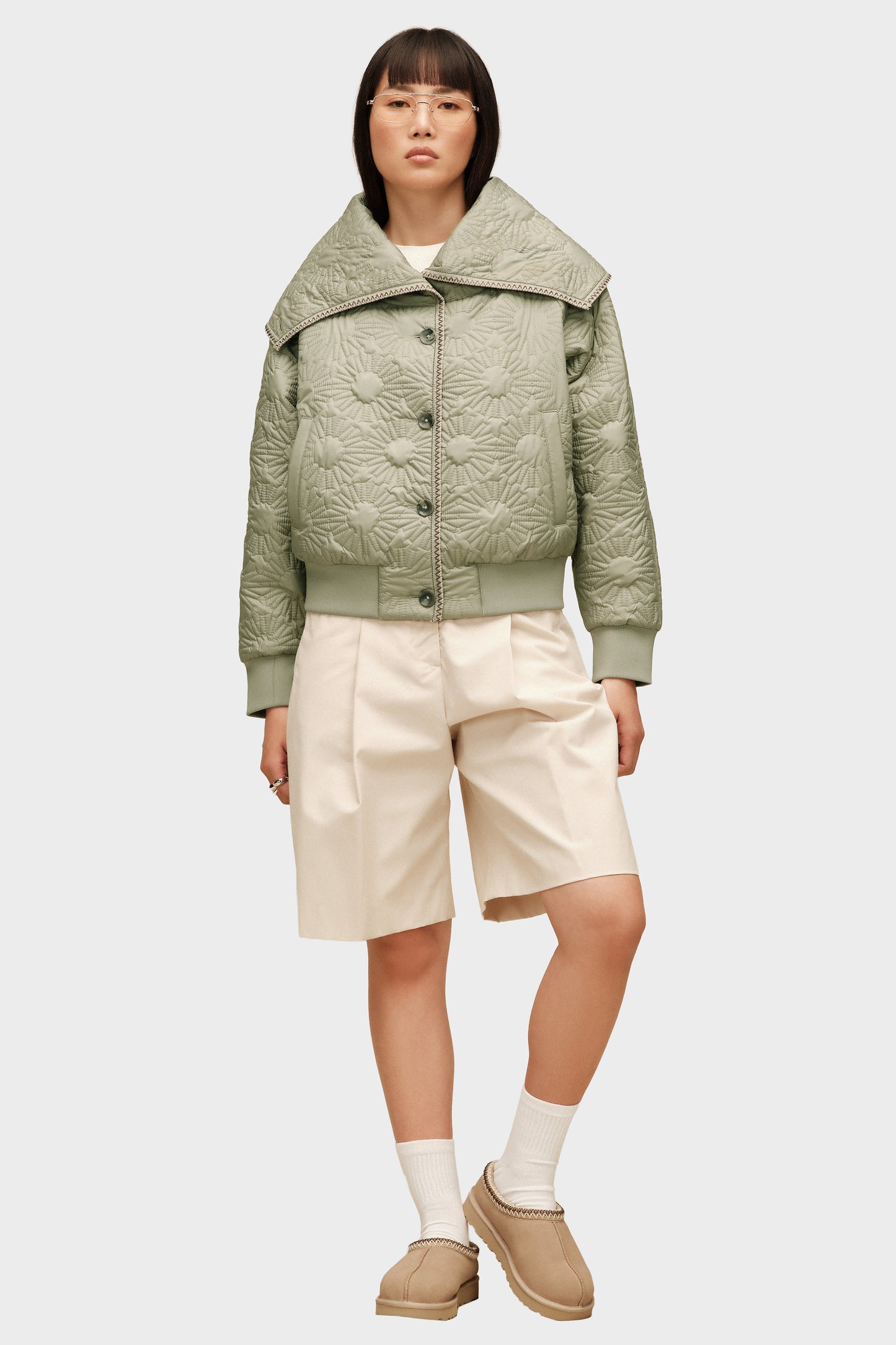 UGG Women's Solein Oversized Collar Jacket