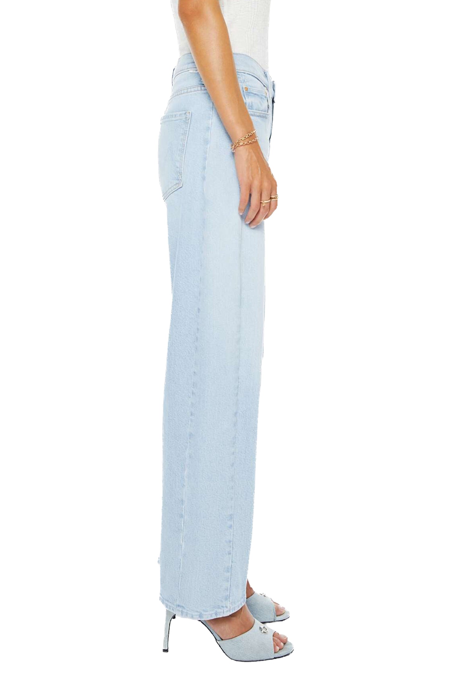 MOTHER The Mid Rise Half-Pipe Hover - Instant Replay