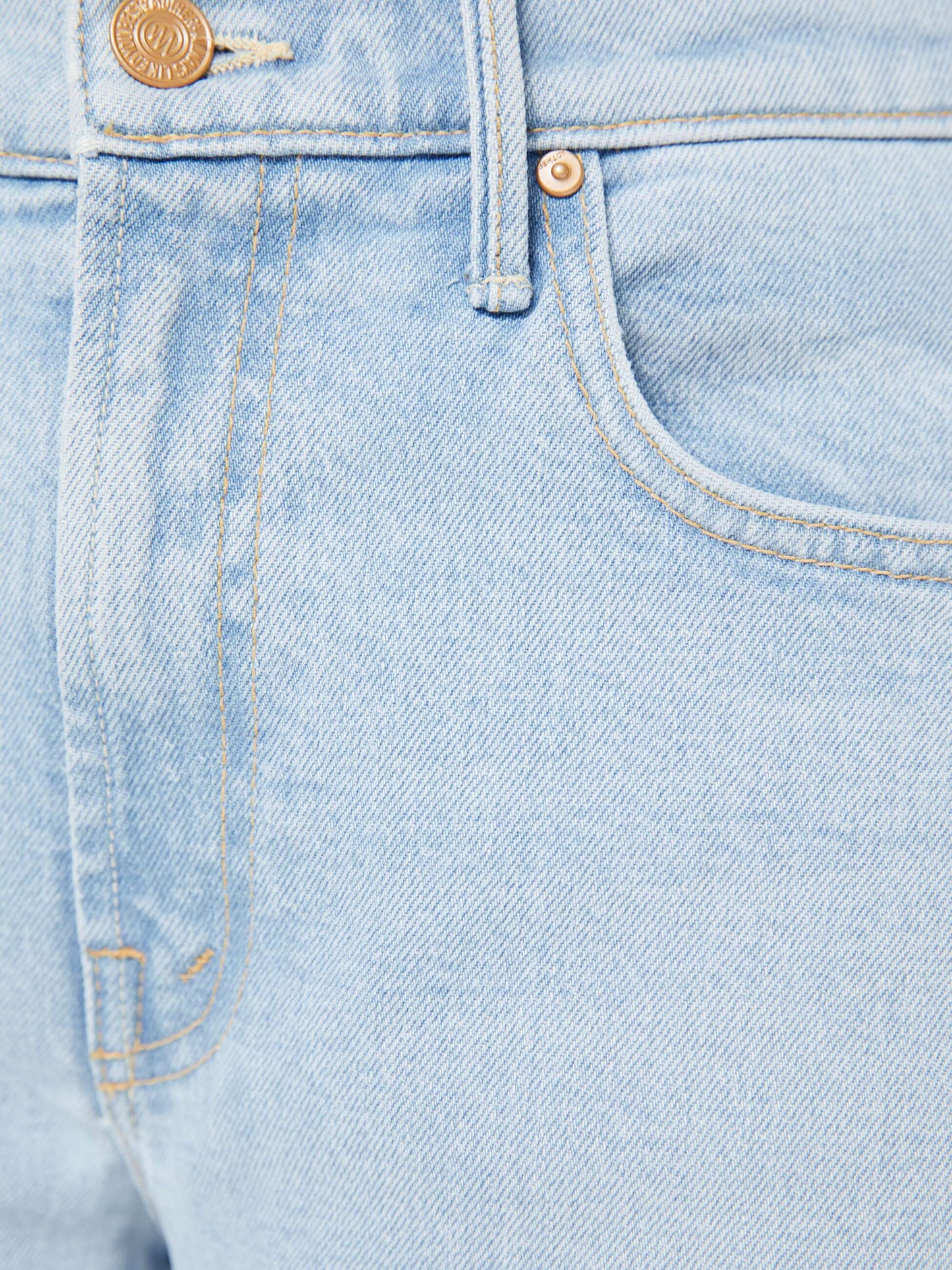 MOTHER The Mid Rise Half-Pipe Hover - Instant Replay