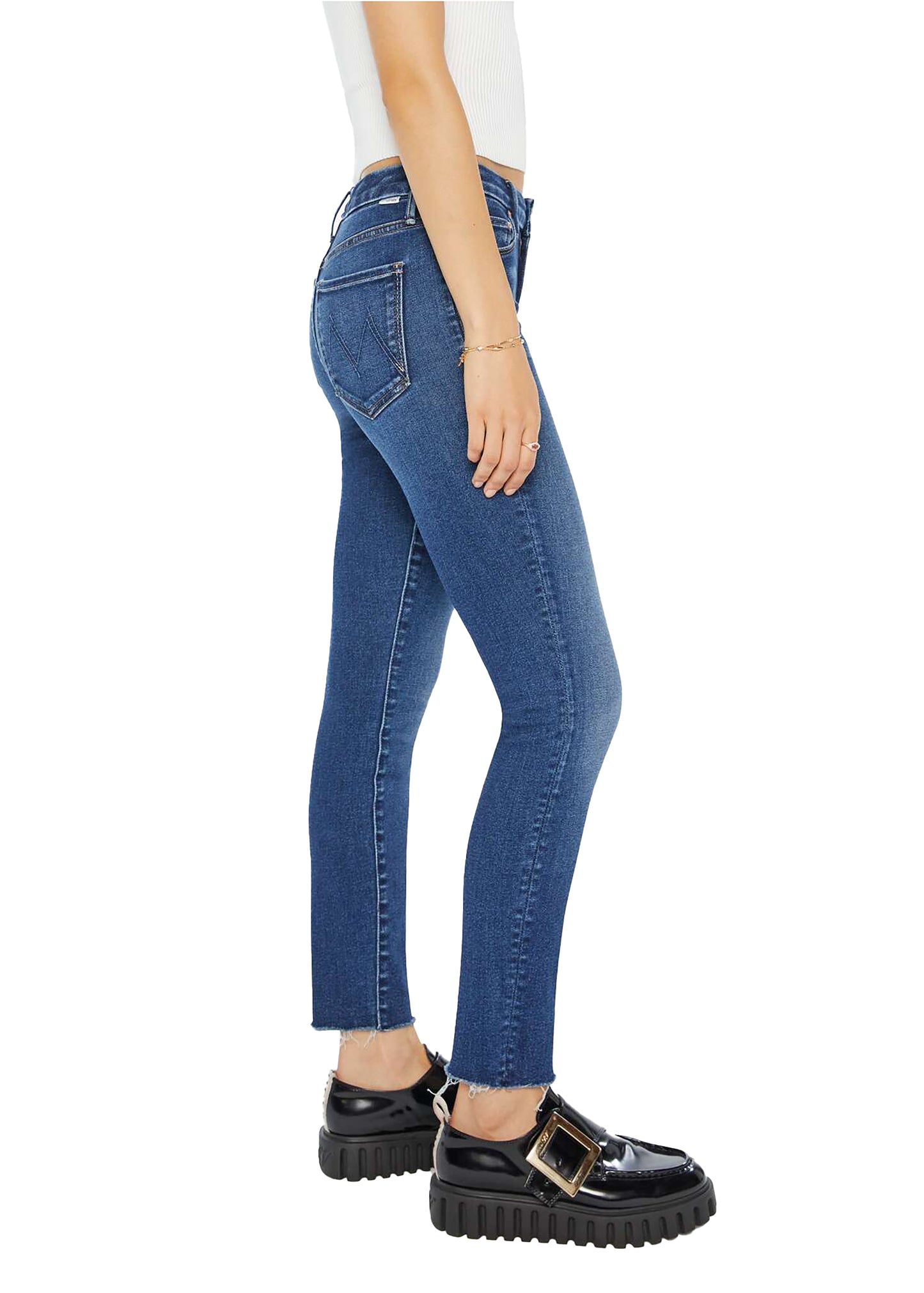 MOTHER The Looker Ankle Fray Jeans - Yakkity Yak