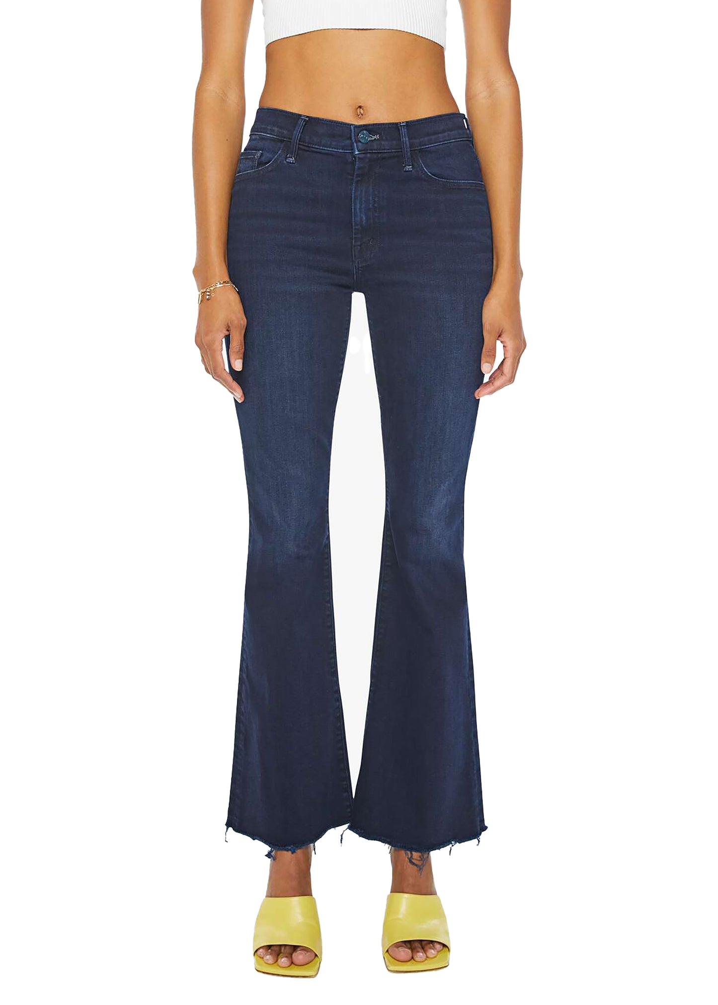 MOTHER The Weekender Fray Jeans - Chip On My Shoulder