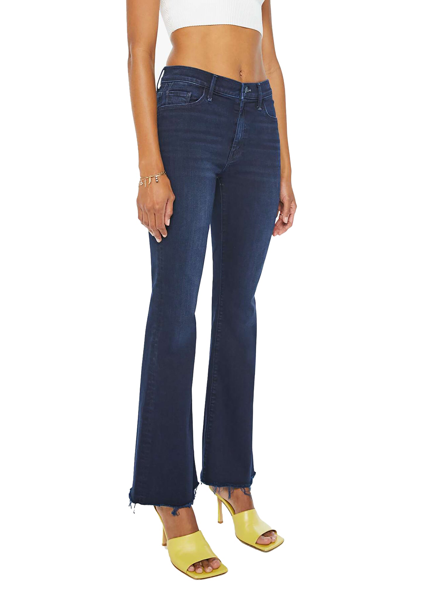 MOTHER The Weekender Fray Jeans - Chip On My Shoulder