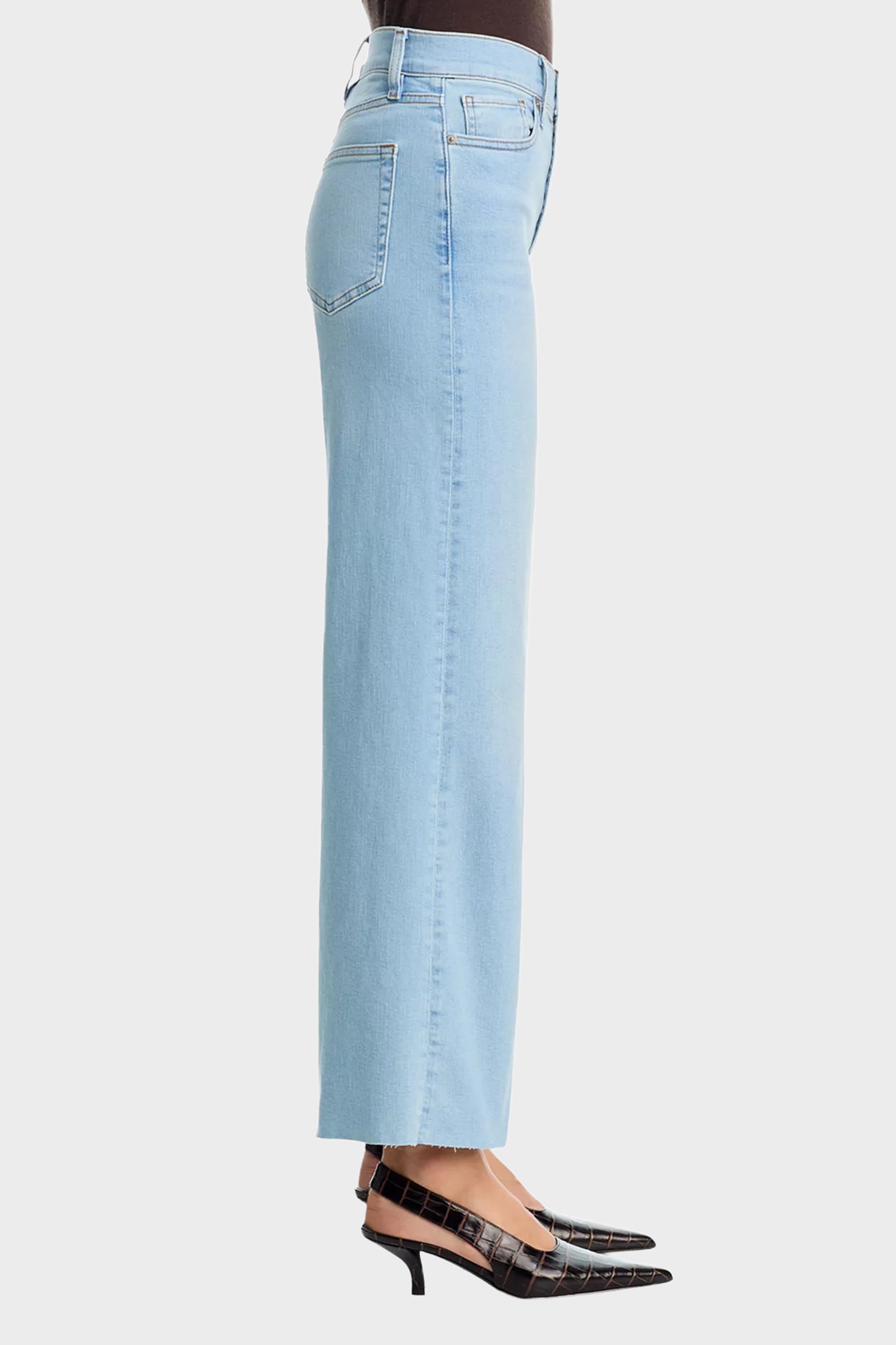 FRAME Le Slim Palazzo - Hush Raw After