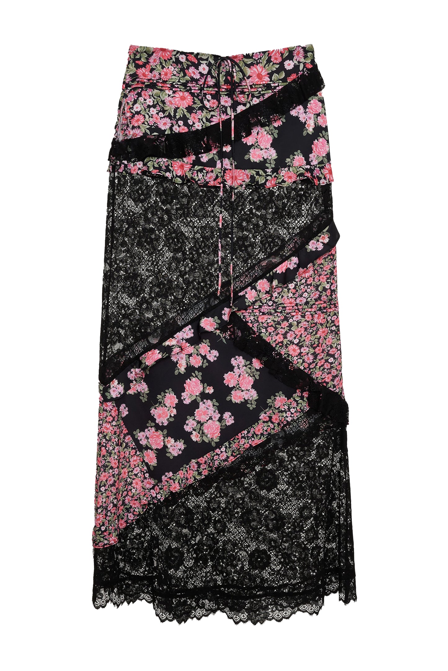 For Love & Lemons Rosalyn Maxi Skirt