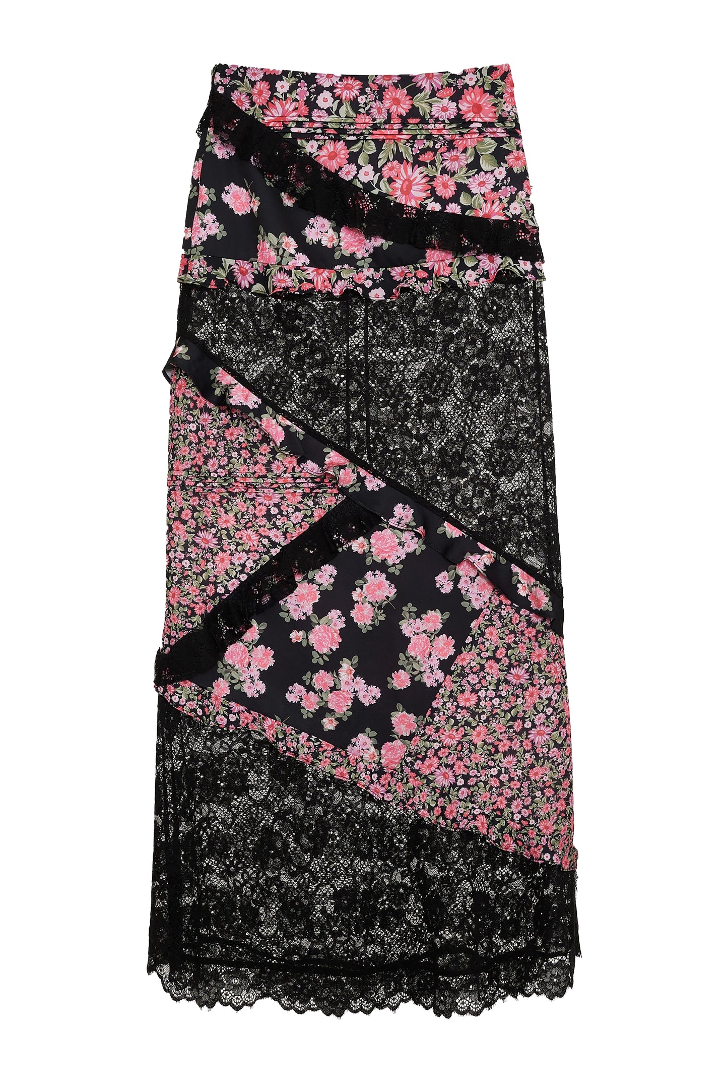 For Love & Lemons Rosalyn Maxi Skirt