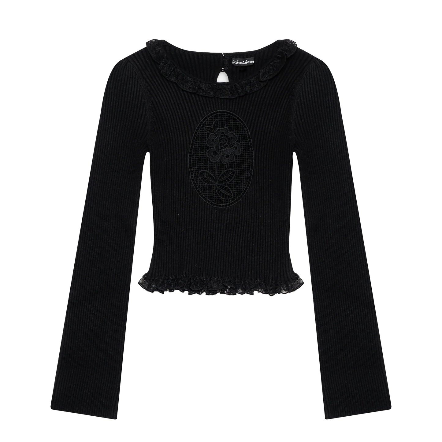 For Love & Lemons Lyon Knit Top