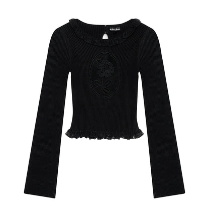 For Love & Lemons Lyon Knit Top