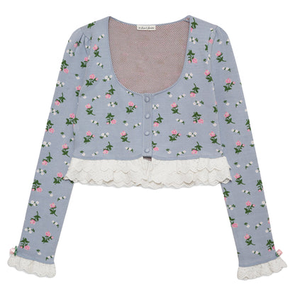 For Love & Lemons Amalia Knit Cardigan