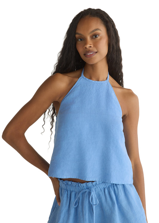 Bella Dahl Tie Neck Halter Top