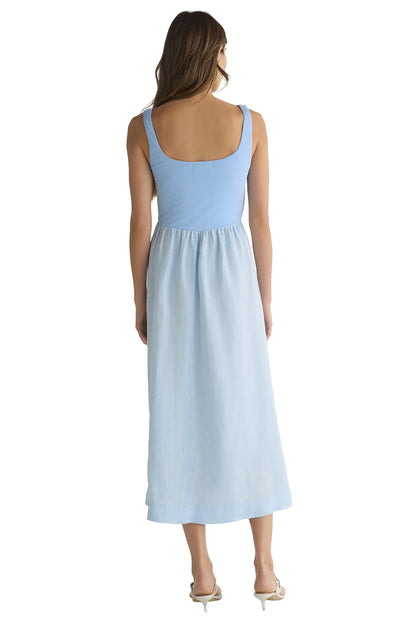 Bella Dahl Sleeveless Knit Combo Dress