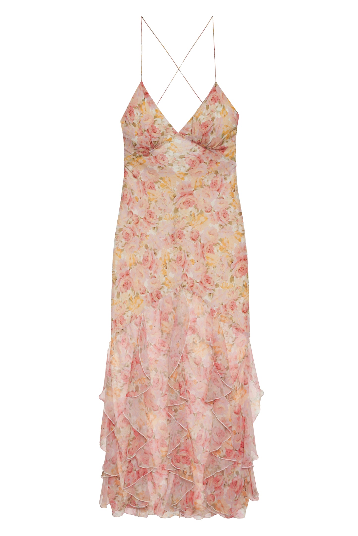 For Love & Lemons Elea Maxi Dress