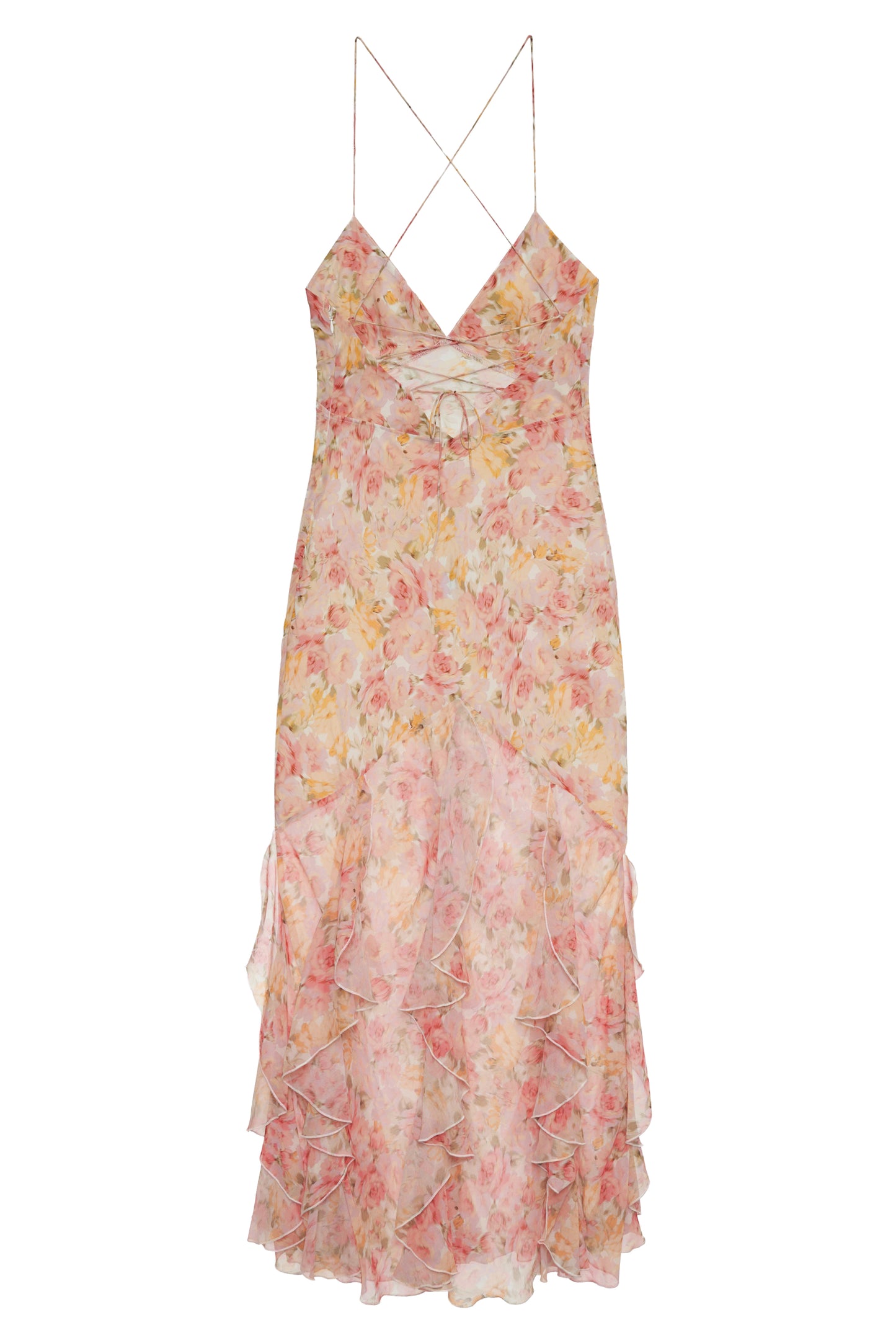 For Love & Lemons Elea Maxi Dress