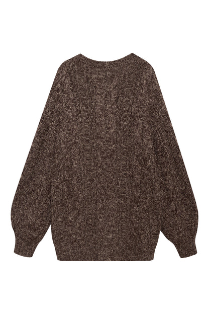 For Love & Lemons Nathalie Knit Oversized Cardigan