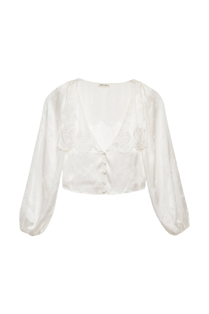 For Love & Lemons Locked Hearts Top
