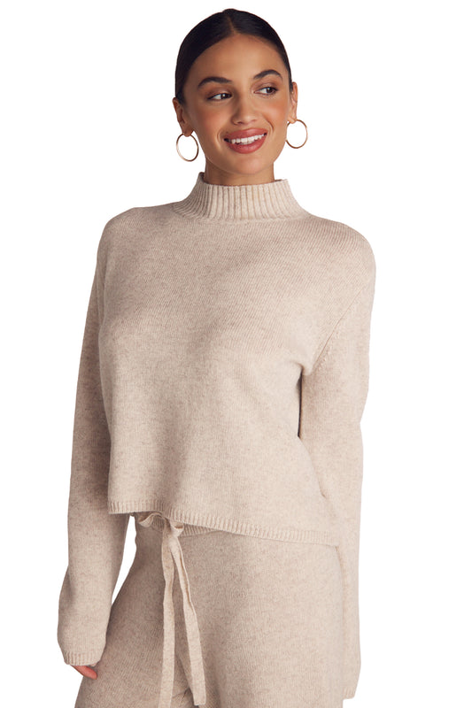 Bella Dahl Mock Neck Sweater