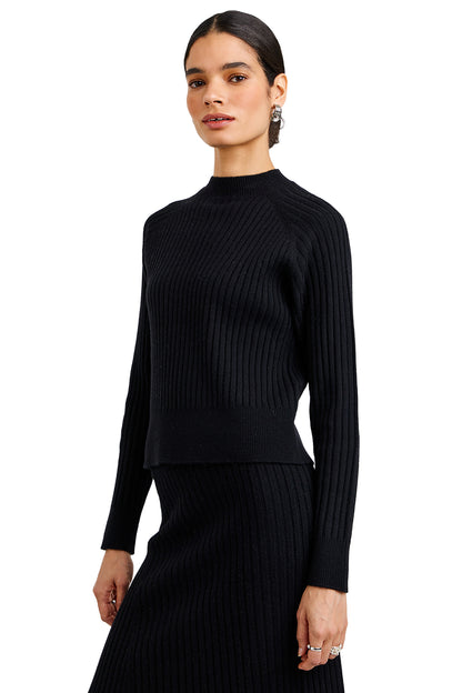Bella Dahl Raglan Ribbed Sweater