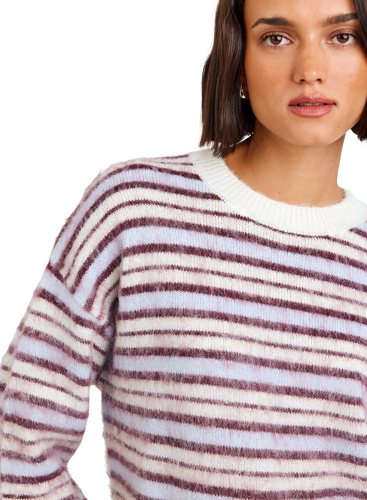Bella Dahl Striped Crew Neck Sweater