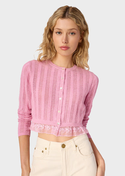 Cami NYC Pedra Pointelle Cardigan