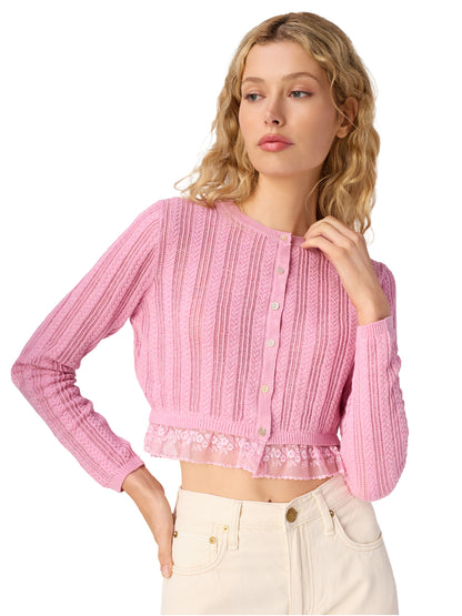 Cami NYC Pedra Pointelle Cardigan