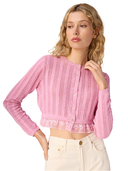 Cami NYC Pedra Pointelle Cardigan