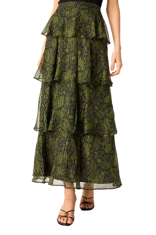 Cami NYC Gaia Metallic skirt