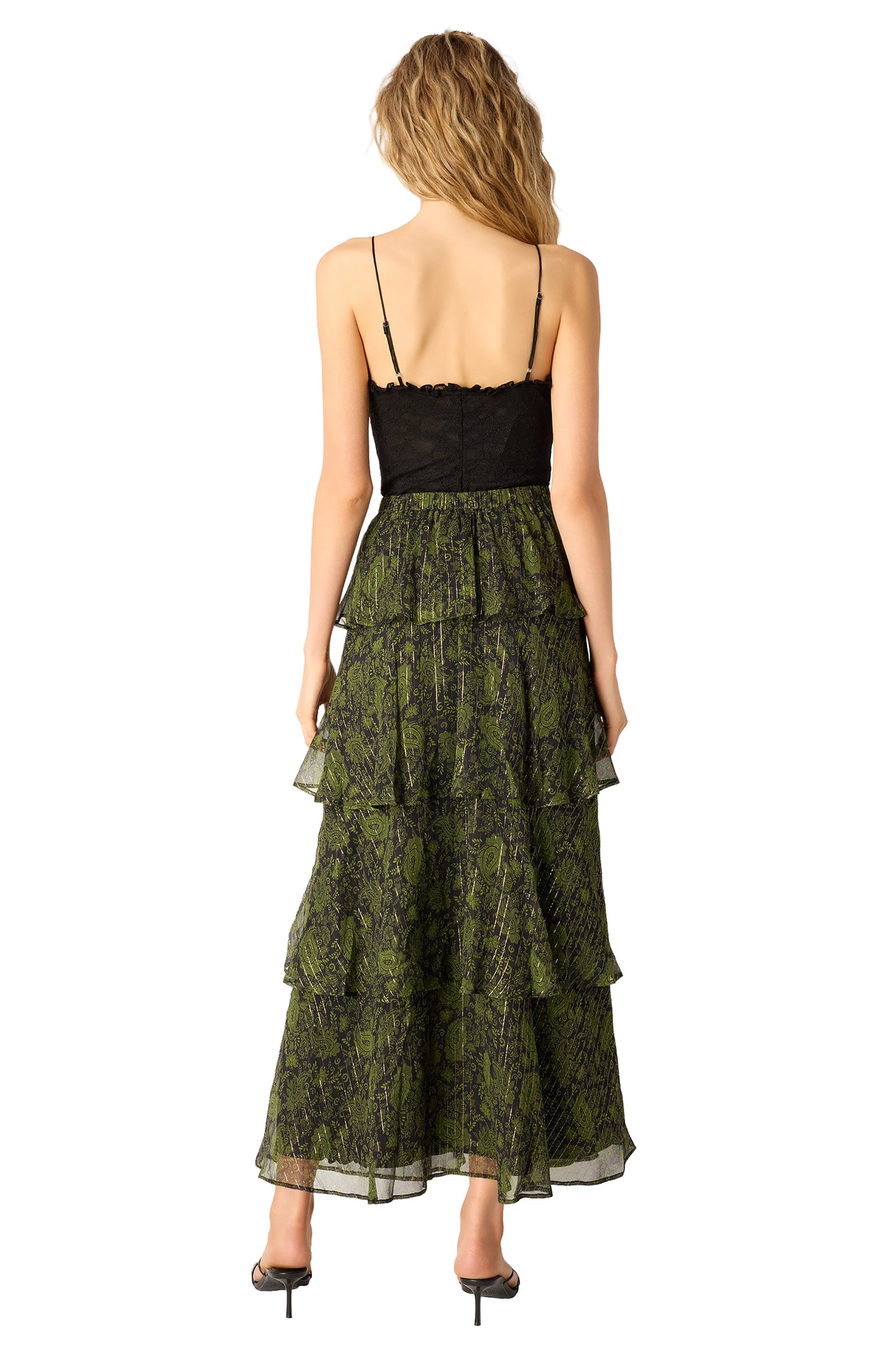 Cami NYC Gaia Metallic skirt