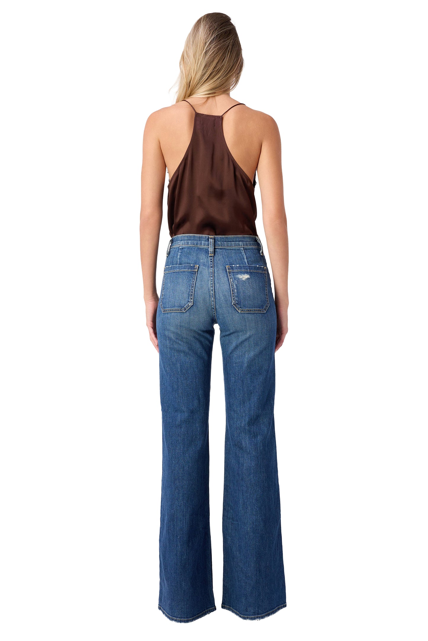 Cami NYC Racer Charmeuse Silk Cami