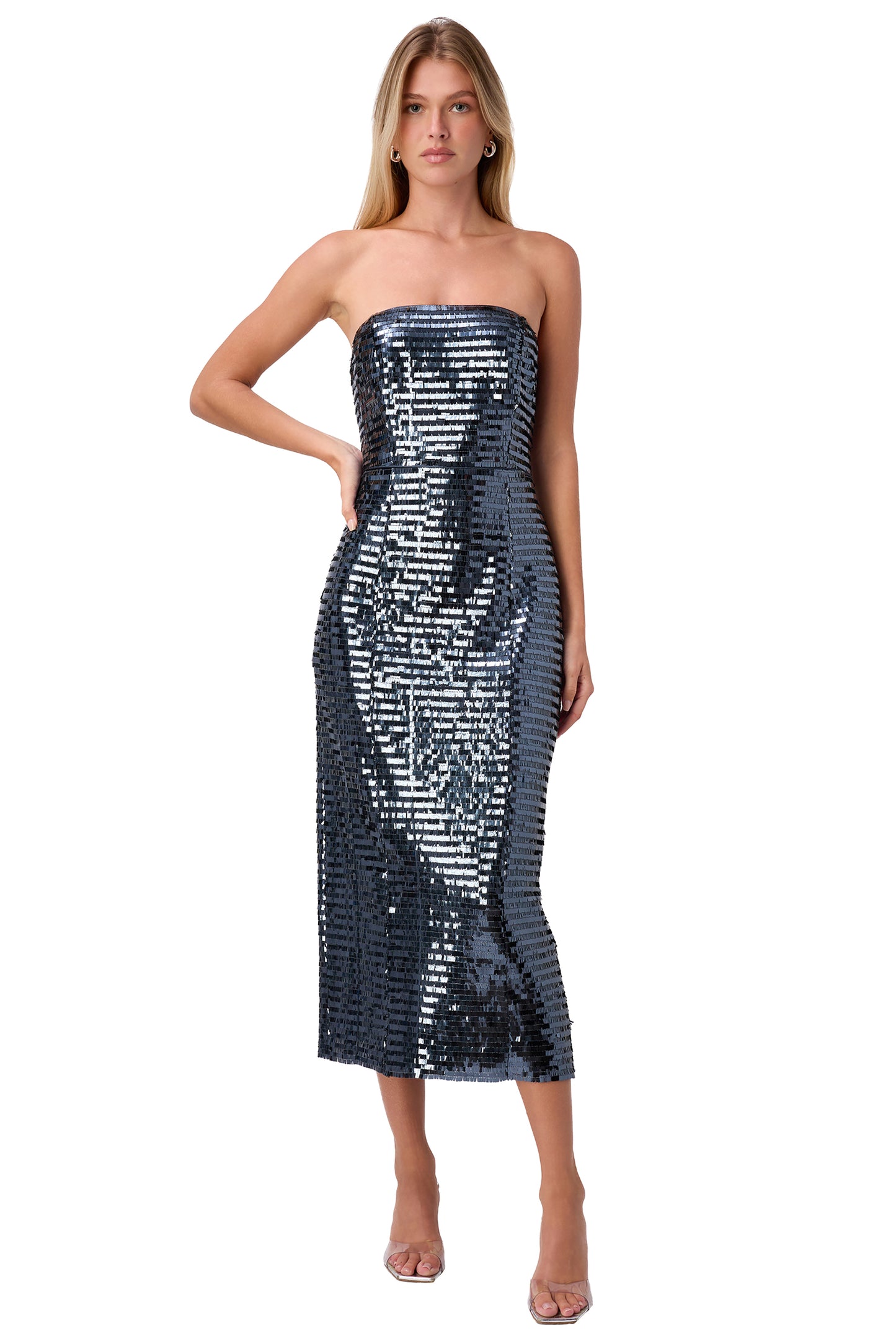 Cami NYC Circe Sequin Strapless Dress