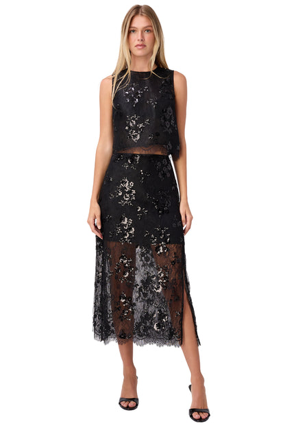 Cami NYC Aracely Sequin Lace Top