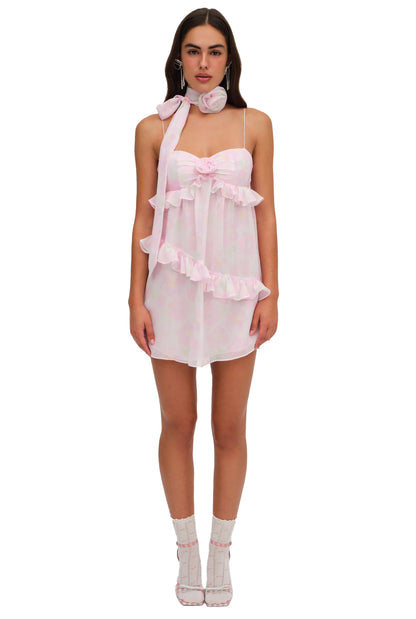 For Love & Lemons Ariana Mini Dress