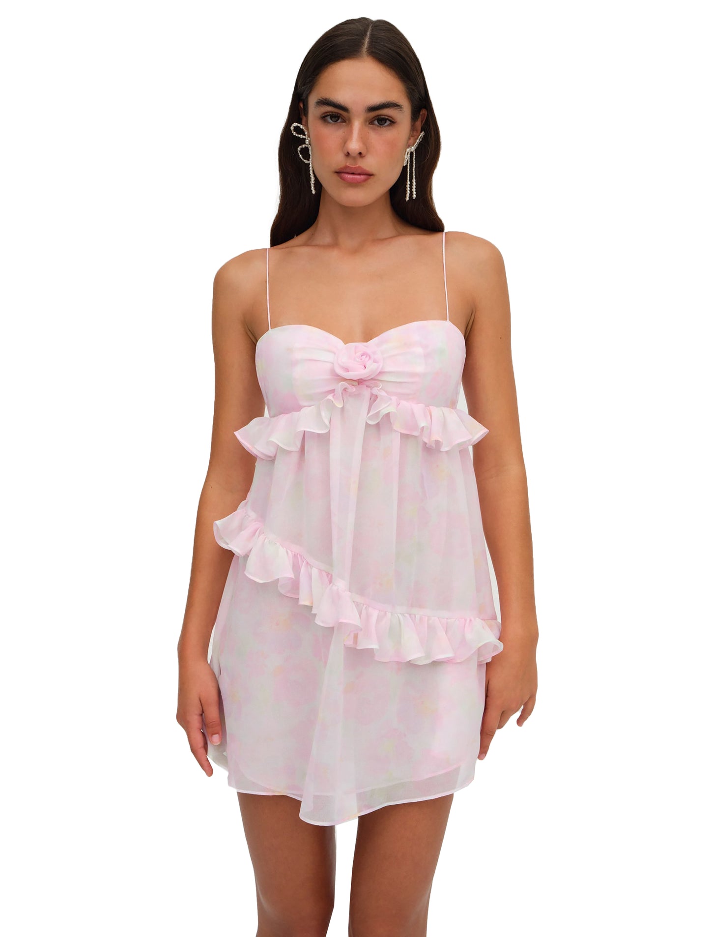 For Love & Lemons Ariana Mini Dress