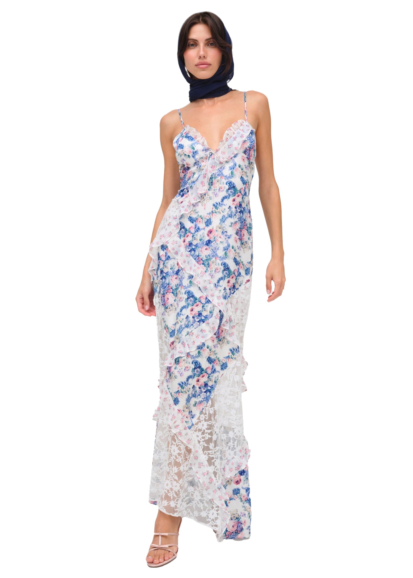 For Love & Lemons Josalyn Maxi Dress