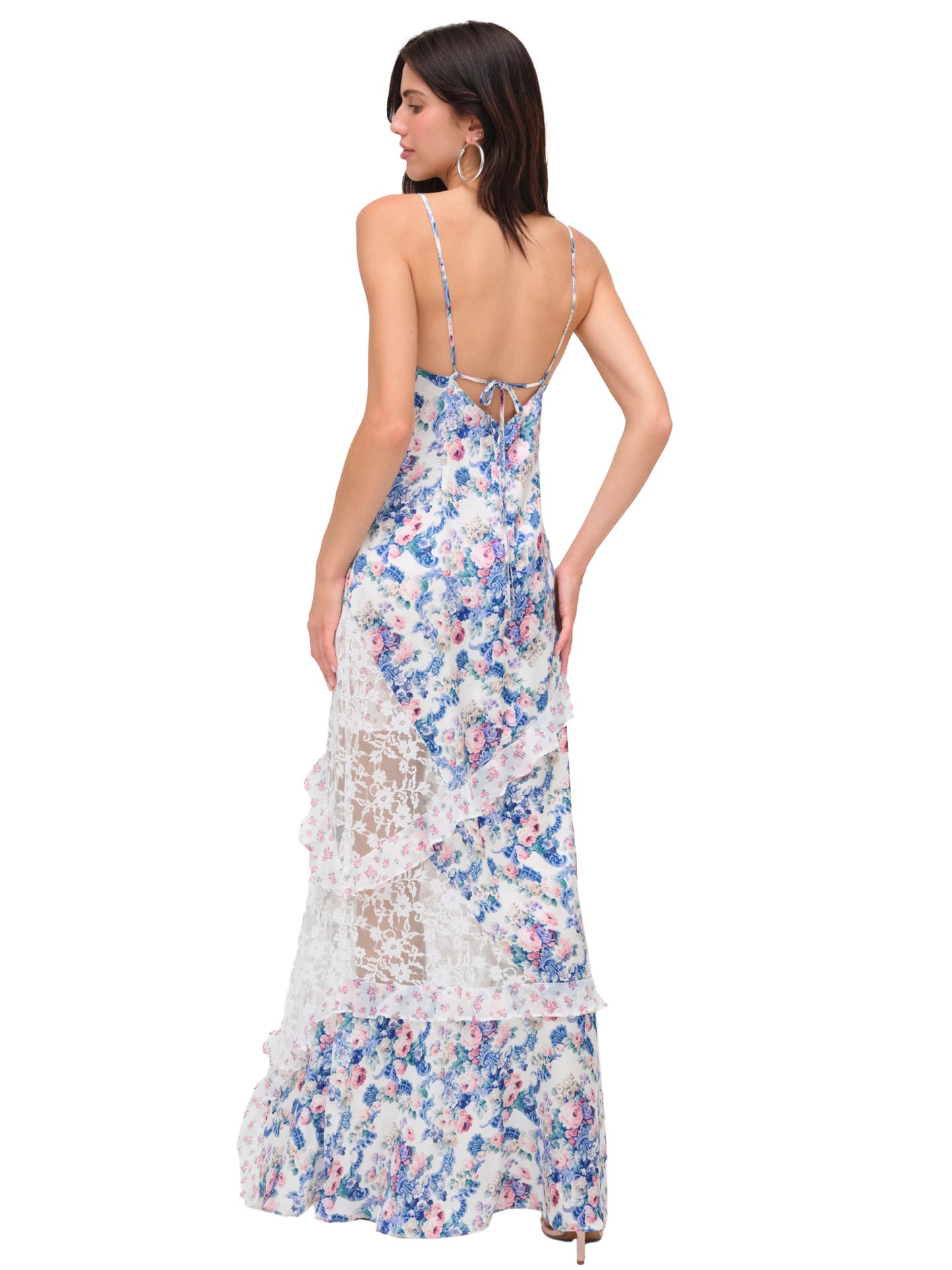 For Love & Lemons Josalyn Maxi Dress