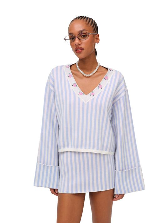For Love & Lemons Edie Knit Sweater