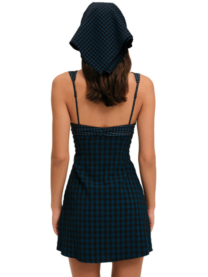 For Love & Lemons Blue River Mini Dress