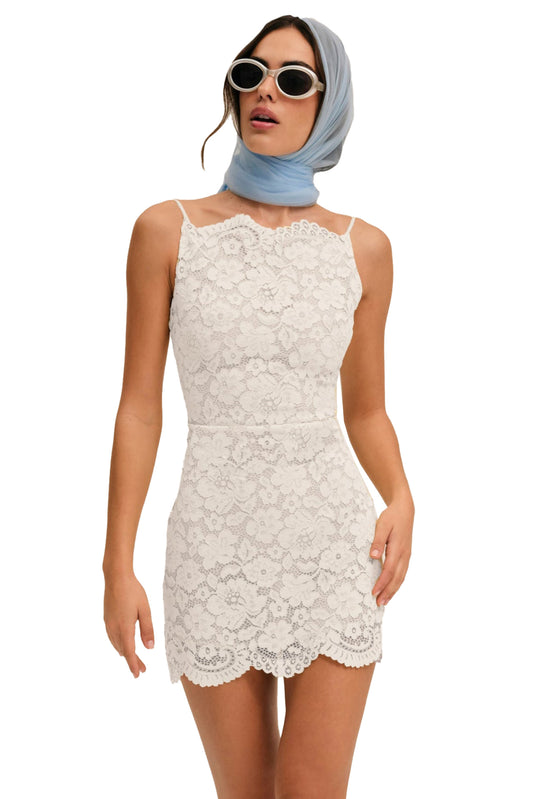 For Love & Lemons Lakeside mini dress