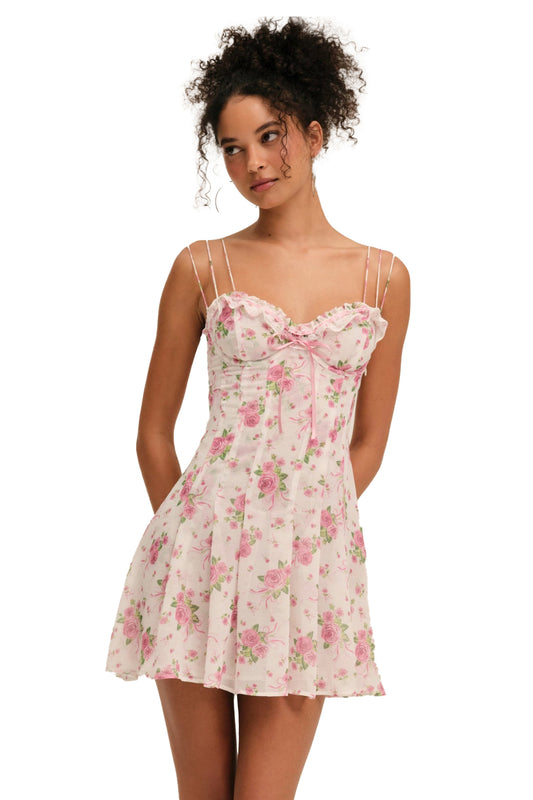 For Love & Lemons Kate Mini Dress