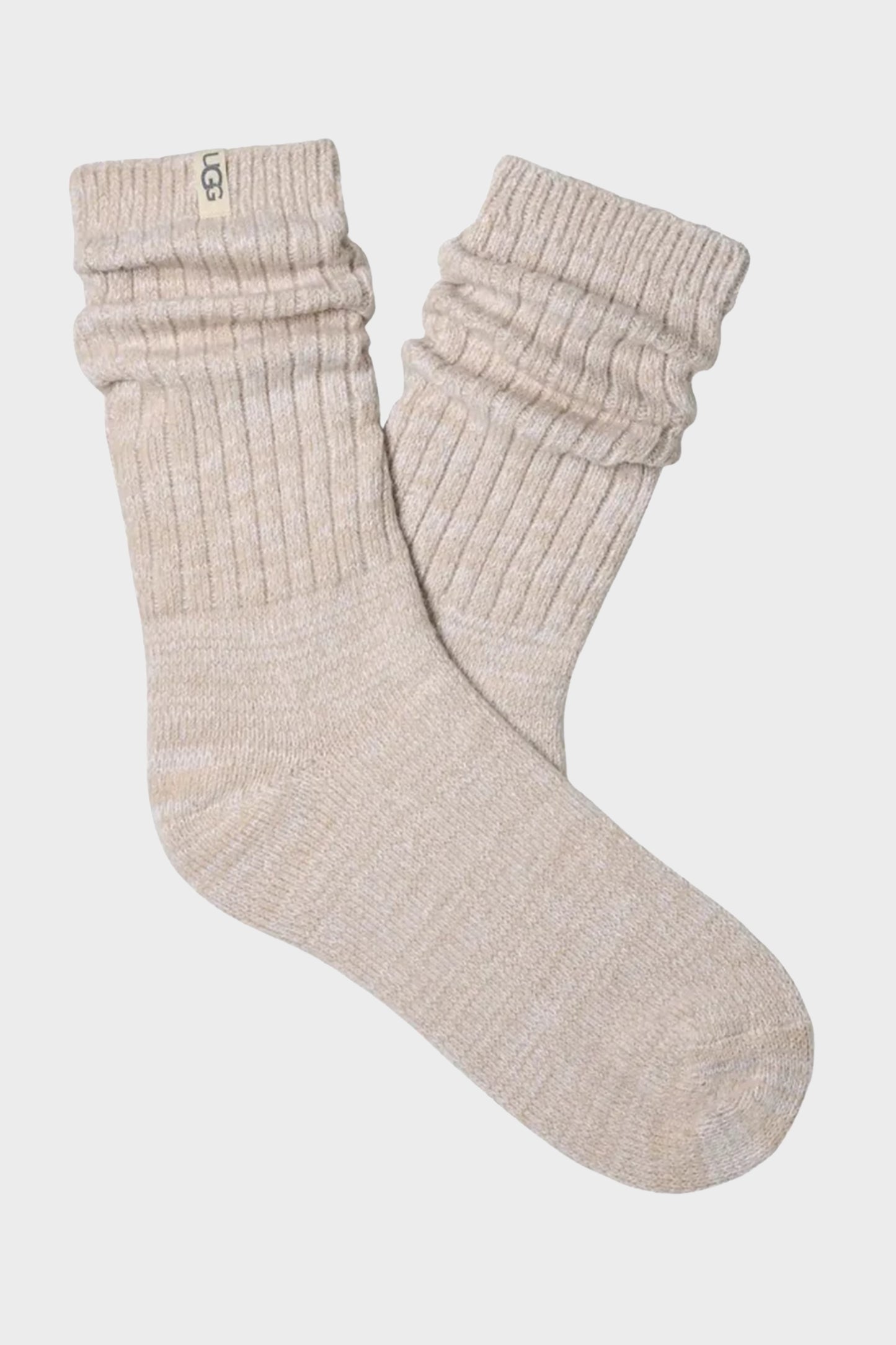 UGG Socks - Women's Rib Knit Slouchy Crew Sock - 3 Pack