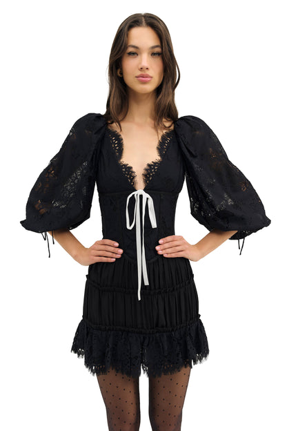 For Love & Lemons Ellis Mini Dress
