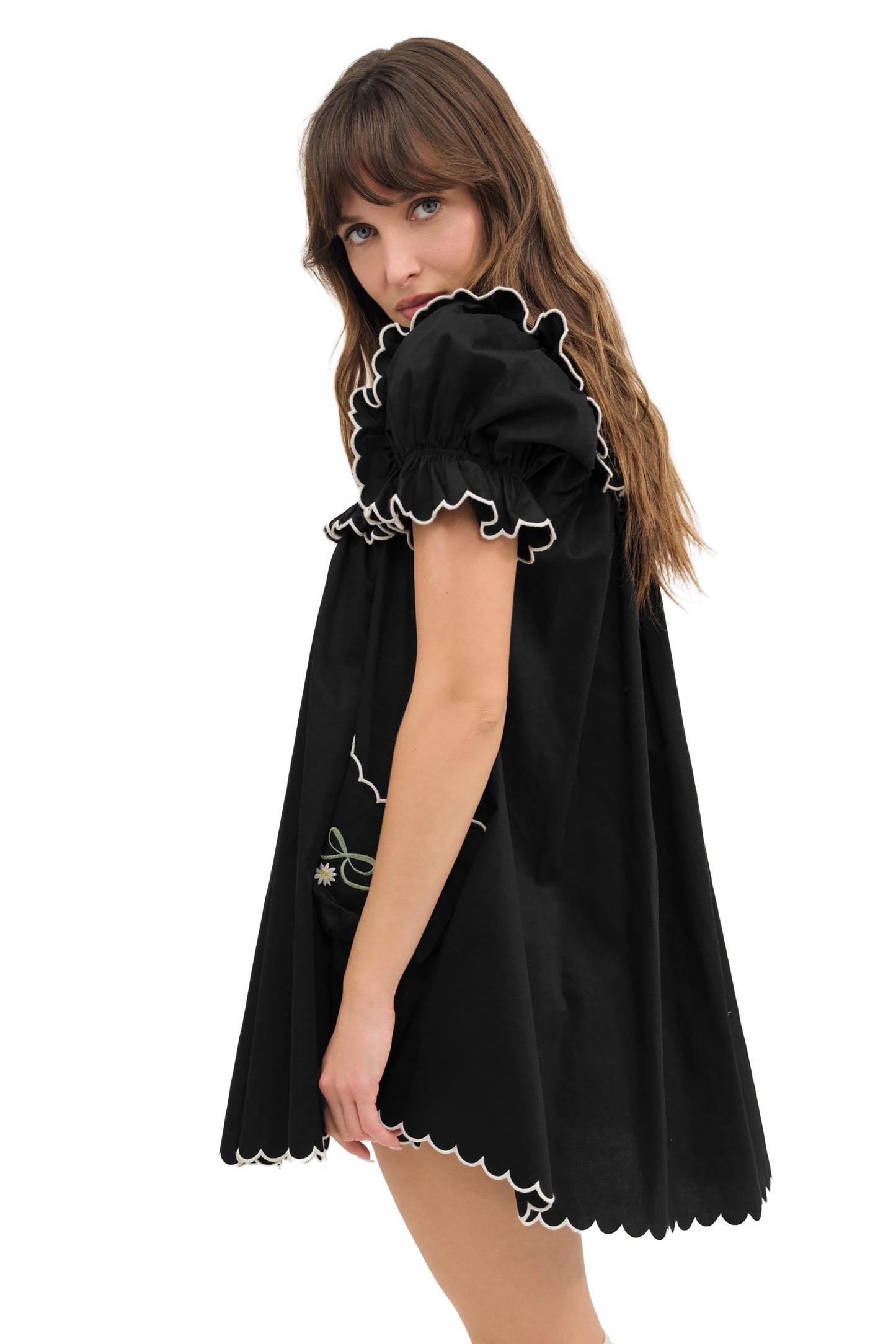 For Love & Lemons Tea Time Babydoll Dress