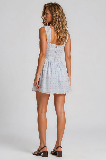 For Love & Lemons That's Amore Bouquet Mini Dress