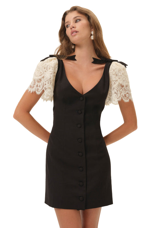 For Love & Lemons Locket Mini Dress