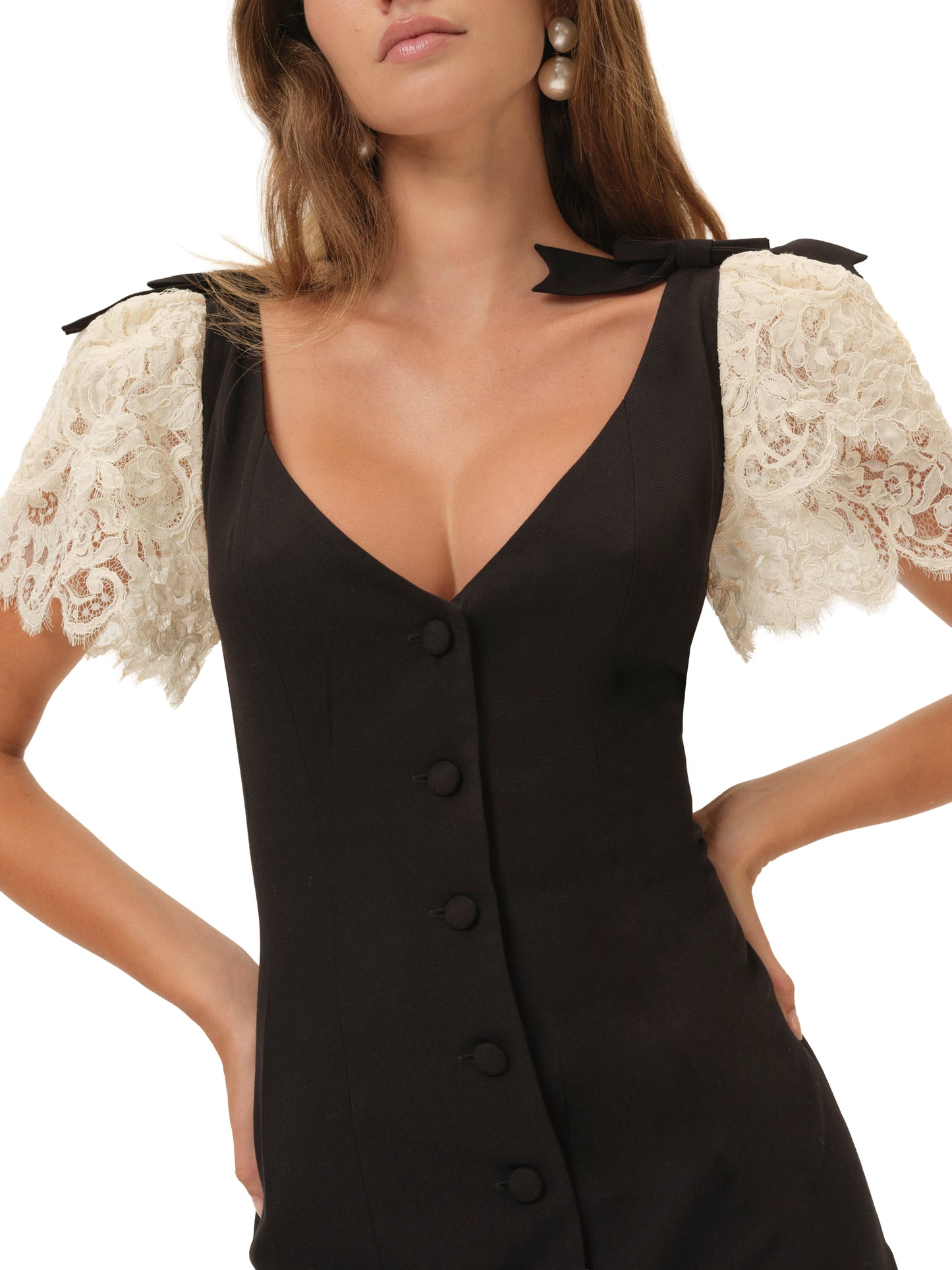 For Love & Lemons Locket Mini Dress