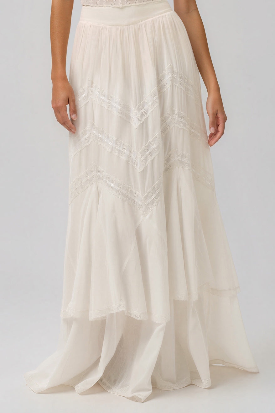 For Love & Lemons Lou Maxi Skirt