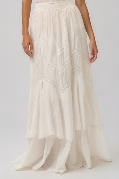 For Love & Lemons Lou Maxi Skirt